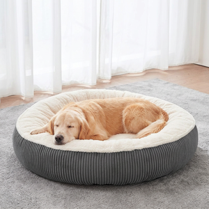Factory Wholesale Washable Round Soft Fashion Pet <b>Dog</b> Cat <b>Bed</b> Cave <b>Sofa</b> All Seasons High Quality <b>for</b> Living Room Bedroom - Product Image 2