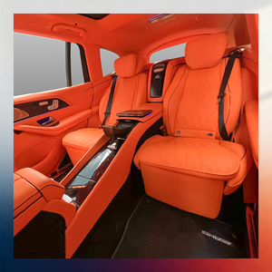 ชุดแต่ง 4 ที่นั่ง สำหรับรถยนต์ 2025 GLS580 (X167) สีส้ม - Product Image 4