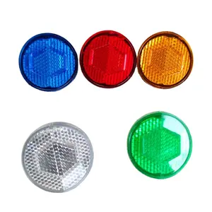 Bike front and rear reflectors Bike side lights Safe driving at night mountain bike reflectors Plastic Taillight Reflector