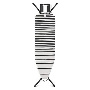 Mainstays <span class=keywords><strong>HTZ</strong></span> Leg Planche à repasser pliante Repose-fer Nouveau Style Grandes planches à repasser Fer à vapeur Plateau de rangement Mini armoire Salle de bain - Product Image 4