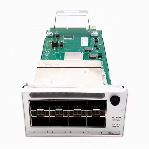 C9300-NM-8X Used Original  9300 series  Network Module 8x 10G port, 1G SFP+  Expansion Module