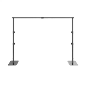Adjustable aluminum tube <b>backdrop</b> <b>stand</b> wholesale heavy duty portable for photo booth curtain - Product Image 5