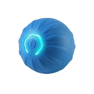 Gestreepte Stijl Hond Speelgoed Milieuvriendelijk Plastic Waterdichte Ip67 Leuke Leuke Leuke Gadget Voor Het Verlichten Van Verveling Intelligent Rollen - Product Image 6
