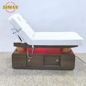 Fauteuil d'esthétique électrique Siman, <span class=keywords><strong>lit</strong></span> <span class=keywords><strong>de</strong></span> beauté cosmétique avec commande par pédale, Maca Camilla Esttica, <span class=keywords><strong>lit</strong></span> d'esthéticienne - Product Image 4