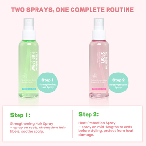 สเปรย์ป้องกันความร้อน ช่วยให้ผมเรียบลื่น ลดการชี้ฟู ด้วยสาร PEG-12 และสารสกัดจาก <span class=keywords><strong>Thermus</strong></span> Ferment สำหรับผมที่ได้รับการจัดแต่งทรงด้วยความร้อน - Product Image 4