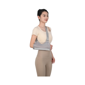 Attelle de protection pour <span class=keywords><strong>fracture</strong></span> du bras, clavicule, épaule, coude, dislocation articulaire, fixation, attelle de poignet, adulte, avancée, grise - Product Image 5