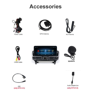 Navegación GPS para coche Android para Benz 2016-19 GLE/<span class=keywords><strong>GLS</strong></span> NTG5.0 Sistema de <span class=keywords><strong>seguimiento</strong></span> de pantalla táctil de 12,3 pulgadas Reproductor Multimedia para coche - Product Image 6