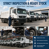 Camion benne 8x4 d'occasion, camion benne de construction 8x4
