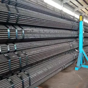 ASTM A53 Carbon Steel Pipe Sch40 Seamless Tube Round Hot Rolled Carbon Seamless Steel Pipe