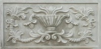 Nouveau populaire fleur Sculpture panneau mural conception de plafond étanche bricolage décoration murale sculpté mur Relief Sculpture pour Villa