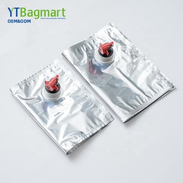 20L Transparent Aluminum Aseptic Dispenser Bag for Liquid Beverage Coffee Wine Cola Milk Bag