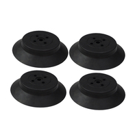 Approvisionnement d'usine Flurorubber vide pneumatique ventouse mamelon ventouse en caoutchouc ventouses usage industriel moulage de coupe inclus