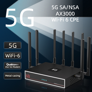 Qualcomm x3000 אנטנה חיצונית רשת wif6 כפול-band החלפת imei נעילת תדר נעילת תא נעילה 5g נתב עם חריץ כרטיס ה-SIM