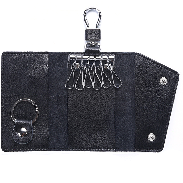 Multi Function Car Key Holder Wallet Genuine Leather