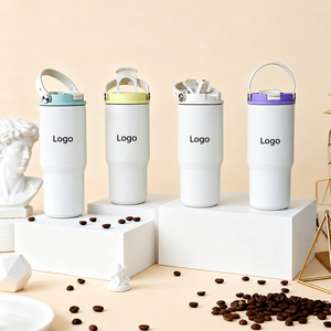 Vaso Térmico de 750 ml, Acero Inoxidable 316, Revestimiento Cerámico, Doble Boca, con Asa, Gran Capacidad, para Café, Unisex, para Exteriores - Product Image 2