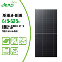 Panneaux solaires photovoltaïques Jinko monocristallins demi-cellules Tiger Neo N-Type 615W 620W 625W 630W 635W