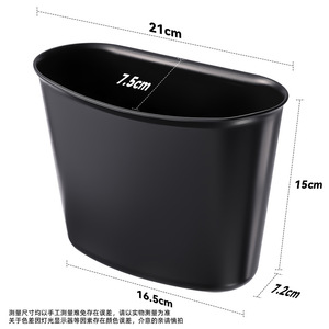 Car Hanging Storage Basket Black <b>Plastic</b> Multifunctional Organizer For Car Door <b>Pocket</b> With Phone Bottle Umbrella Holder - Product Image 2