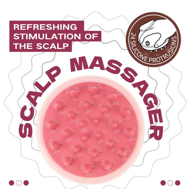Multifunctional Head Massage Vibrating Scalp Hair Silicone Shampoo Massage Brush Scalp Massage