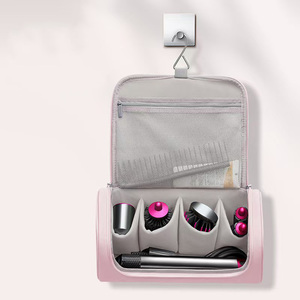 Wholesale Youxin Hair Dryer Storage Bag Waterproof PU Leather Portable <b>Large</b> Capacity Beauty Travel Home Accessories Bulk Mixed - Product Image 3