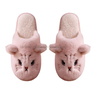 Wholesale High Quality EVA Sole Slippers Plush Upper Material Winter Slippers With Wholesale Hot Sale - Product Image 6