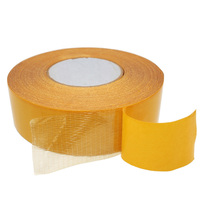 Ruban adhésif double face en fibre synthétique tissée en caoutchouc maillé, activé par l'eau, imperméable et sensible à la pression, vente directe usine