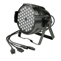 54 projecteurs LED PAR 3W, ampoules LED 3-en-1 pour bars, KTV et grands éclairages de scène de type moulin à vent