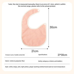 Artículos Baratos para Bebés, Baberos para Niños de Algodón Puro, Paños Absorbentes para Eructos, Baberos para Bebé de 4 Capas para Niños y Niñas - Product Image 2