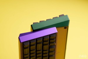 Teclado personalizado Neo65 <span class=keywords><strong>Sonic</strong></span> <span class=keywords><strong>He</strong></span>+ con efecto Hall gris anodizado con interruptor OwLab Nova CNC 6063 de aluminio - Product Image 5