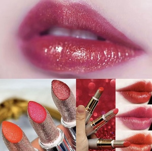 Sherrfy son môi thời trang đầy sao thủy tinh lấp lánh sáng hiệu ứng nước giữ ẩm không thấm nước không phai màu không nhuộm - Product Image 1