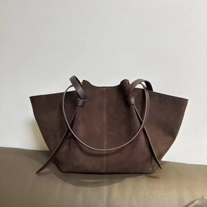 Nuevo bolso de lujo de cuero genuino para mujer, de alta calidad bolso de hombro, primera capa de piel de vaca, bolso de mano de gran capacidad para damas - Product Image 1