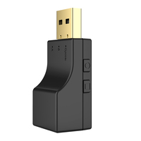 Émetteur audio Bluetooth USB, adaptateur audio numérique optique USB, dongle audio sans fil pour Nintendo Switch PC PS5 PS4 Xbox