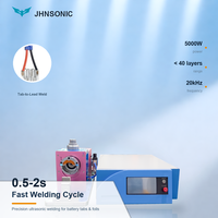 Machine de soudage à ultrasons JHN 5000W pour batteries NCA, véhicules électriques, systèmes de stockage d'énergie, outils électriques CE