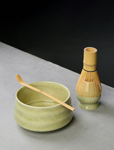High Quality Food Grade Bamboo Matcha <strong>Whisk</strong> with Bamboo Spoon - Product Image 2