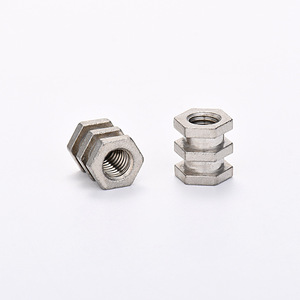 Écrous hexagonaux Airli en alliage de zinc M6 6x12mm pour accessoires de meubles et de quincaillerie de placards - Product Image 3