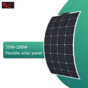 Toneparts OEM सौर मोनो सौर पैनल 100w 220w 300 वाट 400w 500w लचीला पैनलों सौर लचीला सौर मॉड्यूल कारखाने मॉड्यूल