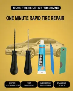 Tubeless Tyre Repair Equipment And Tire Repair With Tire Seal String Car Repair Tool Kit