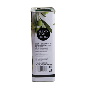 Boîtes en étain rectangulaires pour huile d'olive de 5 L avec impression de logo personnalisée, emballage en étain de qualité <span class=keywords><strong>alimentaire</strong></span>, boîtes en métal pour huile d'olive - Product Image 3