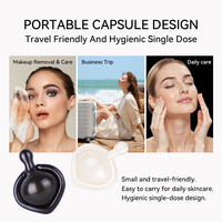 Capsules de sérum pour le soin de la peau, formule botanique sûre, nettoyage en profondeur double extrémité, adoucissante, hydratante, nourrissante, éclaircissante, démaquillant