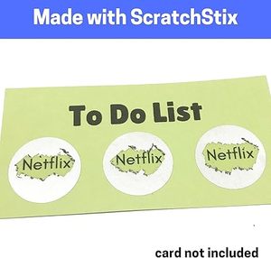 Tem nhãn chống hàng giả bằng vinyl, có thể cào, tùy chỉnh cho thủ công & làm nến, chống thấm nước - Product Image 3