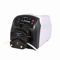 Bomba Peristáltica de Flujo BT101L Lead Fluid, Bombas Dosificadoras Inteligentes, Máquina de Llenado con Medidor de Flujo para Dosificación Química