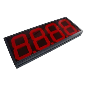 8-inch big led counter display for factories digital counter mountable 7 segment 4 digit led display