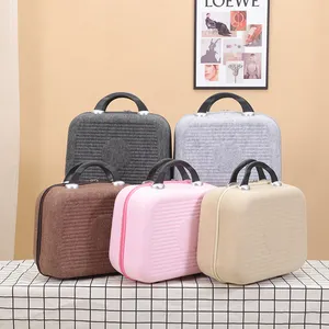 Unique Design Durable Eco-friendly Felt Travel Storage Bags With Stong Handle Portable Trunk Bags