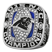 Anillo de Campeonato de los Black Panthers de 2015, Carolina, Fútbol Americano, Anillos de Campeonato Personalizados, Joyería de Aleación para Hombre, Regalos Conmemorativos