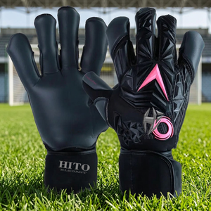 Custom Latex Goalkeeper Gloves Adult Professional Soccer Goalkeeper Gloves at Reasonable Price Top Quality Gloves - Product Image 3