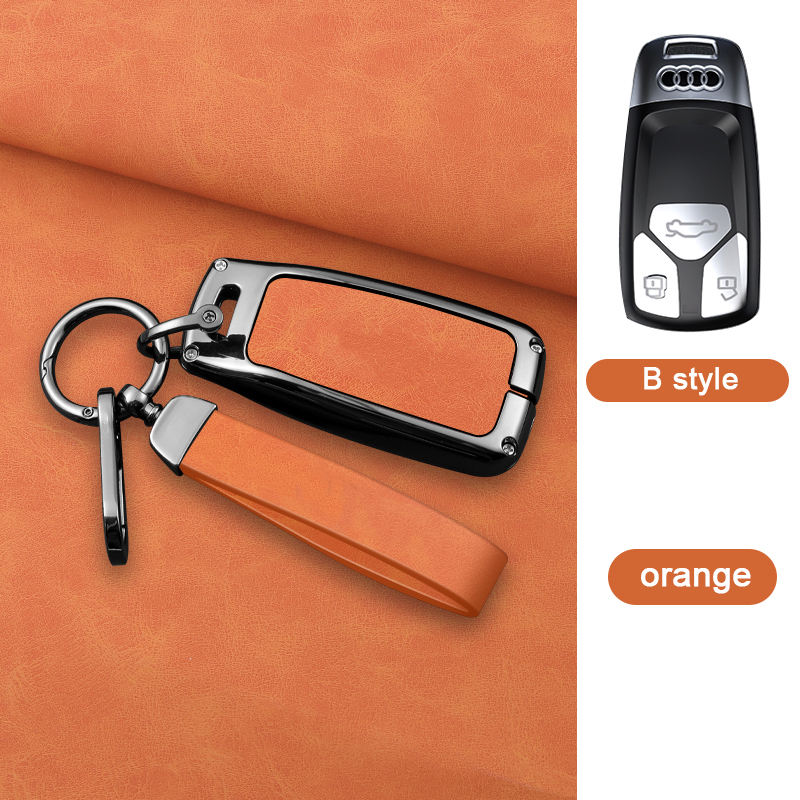 สีส้ม พร้อมสายคล้องมือ แบบ B