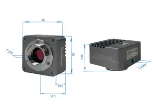 Bestscope câmera digital com sensor colorido, usb cmos de BUC1C-1400C 14mp para microscópio de luz