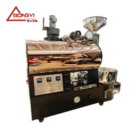 Máquina Tostadora de Café Comercial de 3 kg con Controlador de Temperatura PID, Equipo de Tostado de Granos de Café en Venta Directa de Fábrica