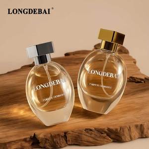 Fabricante de Botellas de Perfume de Lujo Personalizadas Ecológicas con Diseño Transparente, Botella de Vidrio Vacía para Perfume de 30ml 50ml 75ml 100ml - Product Image 1