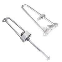 Accessoire essentiel pour l'infrastructure électrique : Tiges de maintien galvanisées à chaud de type arc pour lignes électriques