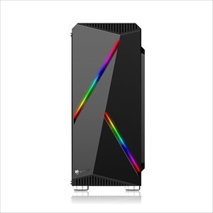 2020 nueva estructura de juego ATX ITX <span class=keywords><strong>pc</strong></span> caso con <span class=keywords><strong>tira</strong></span> de luz <span class=keywords><strong>led</strong></span> <span class=keywords><strong>RGB</strong></span> - Product Image 4